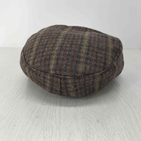 エルエルビーン L.L.Bean ウール混 チェックキャスケット レディース 57cm~59cm
