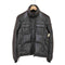 エンポリオアルマーニジーンズ EMPORIO ARMANI JEANS スタンドネック 比翼 フェイクレザー ダウンジャケット 裾ドローコード メンズ import:S