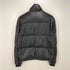 エンポリオアルマーニジーンズ EMPORIO ARMANI JEANS スタンドネック 比翼 フェイクレザー ダウンジャケット 裾ドローコード メンズ import:S