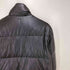 エンポリオアルマーニジーンズ EMPORIO ARMANI JEANS スタンドネック 比翼 フェイクレザー ダウンジャケット 裾ドローコード メンズ import:S