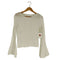 シールームリン Sea Room lynn Light Sheer Cotton RIB Flareスリーブ レディース JPN:M
