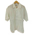 クレージュ courreges COURREGES HOMME PARIS リネン オープンカラー シャツ メンズ import:L