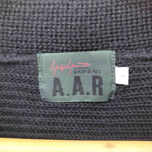 ヨウジヤマモトダーバン アール Yohji Yamamoto DURBAN A.A.R 90S モックネック ウールニット メンズ JPN:L