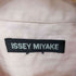 イッセイミヤケ ISSEY MIYAKE カットアウト リネン オープンカラーシャツ メンズ JPN:3