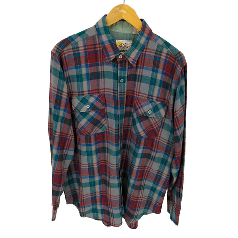 チェックレギュラーカラーシャツ メンズ import:L