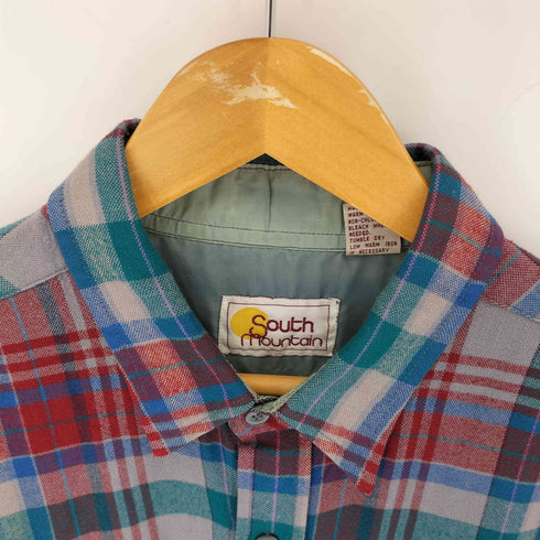 チェックレギュラーカラーシャツ メンズ import:L
