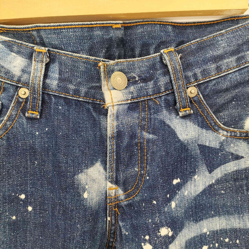 リーバイス Levis ボタン裏J38刻印 ボタンフライペイントデニムパンツ メンズ 30