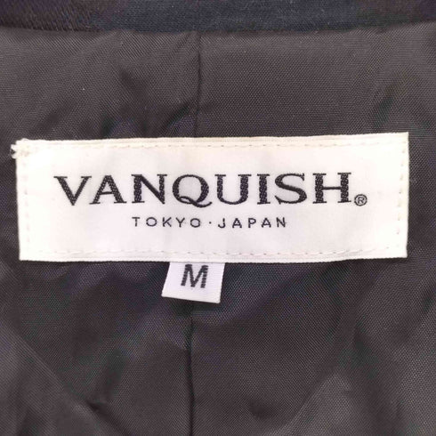 ヴァンキッシュ VANQUISH 総柄 チェスターコート メンズ JPN:M