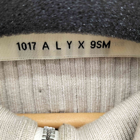 アリクス 1017 ALYX 9SM RIB ZIP KNIT メンズ import:L