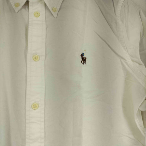 ラルフローレン RALPH LAUREN CUSTOM FIT スモールポニー刺繍 L/S BDシャツ メンズ import:M