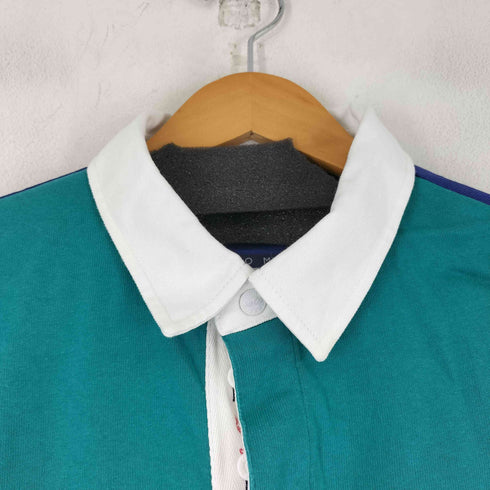 トミージーンズ tommy jeans フロント刺繍ポロスウェット メンズ import:M
