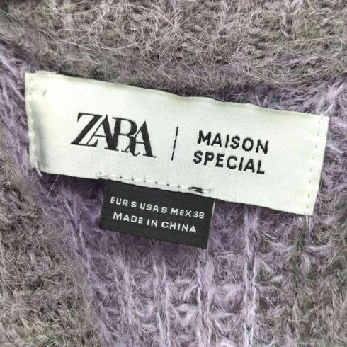 ザラ ZARA ダイアゴナルストライプ セーター レディース import:S
