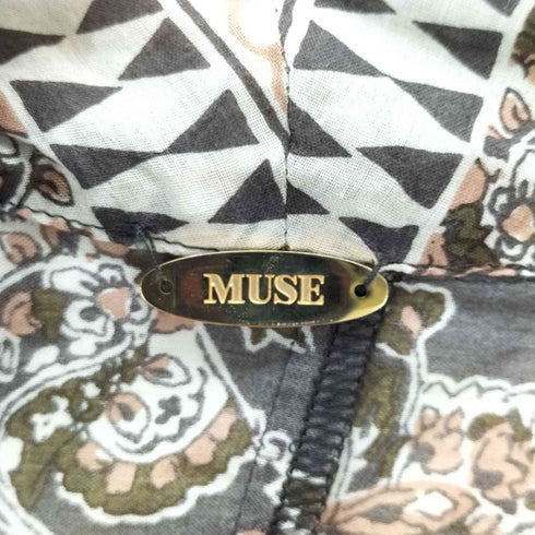 ミューズデドゥーズィエムクラス MUSE de Deuxieme Classe ペイズリーカーディガン レディース