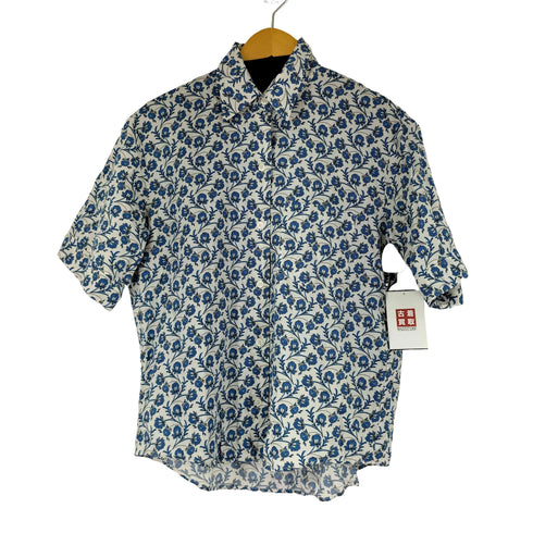 ザラ ZARA 花柄 S/S シャツ レディース import:S
