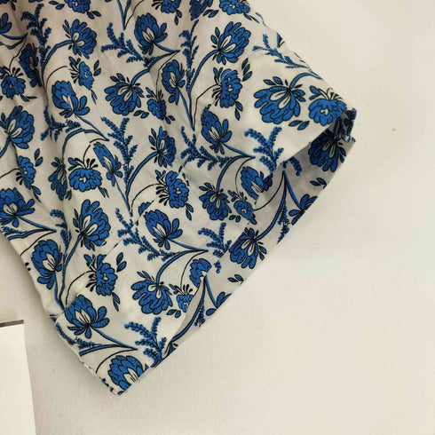 ザラ ZARA 花柄 S/S シャツ レディース import:S