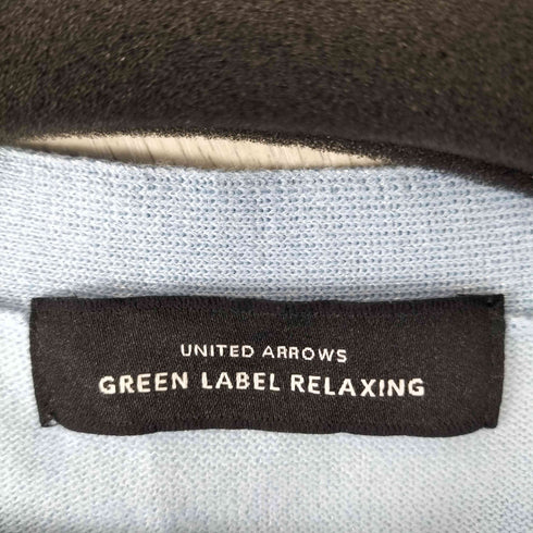 ユナイテッドアローズグリーンレーベルリラクシング UNITED ARROWS green label relaxing グロッシー シアー Vネック ニット カーディガン レディース