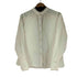 ザラ ZARA バンドカラー L/Sシャツ レディース import:M