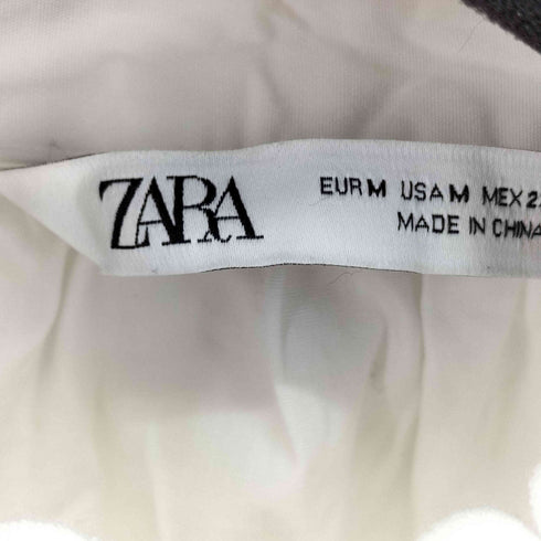 ザラ ZARA バンドカラー L/Sシャツ レディース import:M