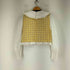 ザラ ZARA チェックフリルセーラーブラウス レディース import:M
