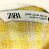 ザラ ZARA チェックフリルセーラーブラウス レディース import:M