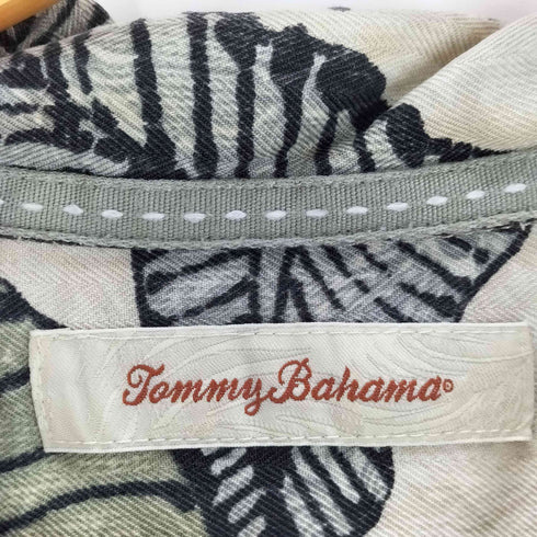 トミーバハマ Tommy Bahama ボタニカル柄 シルクシャツ メンズ