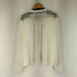 ザラ ZARA カットワークブラウス レディース import:L
