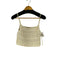 ザラ ZARA メッシュニットチューブトップ レディース import:M