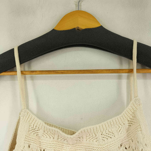 ザラ ZARA メッシュニットチューブトップ レディース import:M