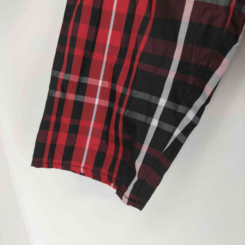 ザラ ZARA パフスリーブチェックブラウス レディース import:XL