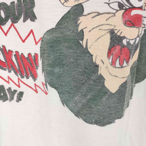 90s SHOR HILLS TEE FUCKIN プリントTシャツ メンズ JPN:L