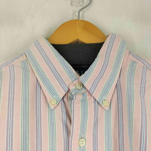 ラルフローレン RALPH LAUREN CLASSIC FIT スモールポニー刺繍ストライプ L/S BDシャツ メンズ import:L