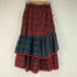 ミルクフェド MILKFED. PLAID PATCHWORK SKIRT レディース ONE SIZE