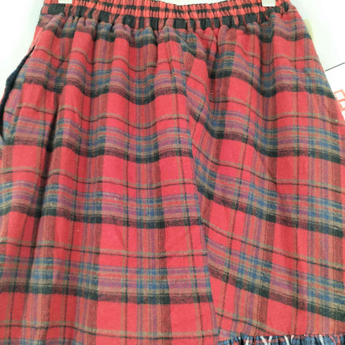 ミルクフェド MILKFED. PLAID PATCHWORK SKIRT レディース ONE SIZE