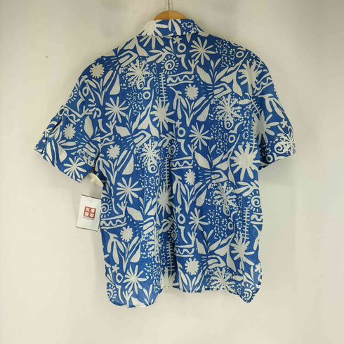 ザラ ZARA 総柄 S/S シャツ レディース import:S
