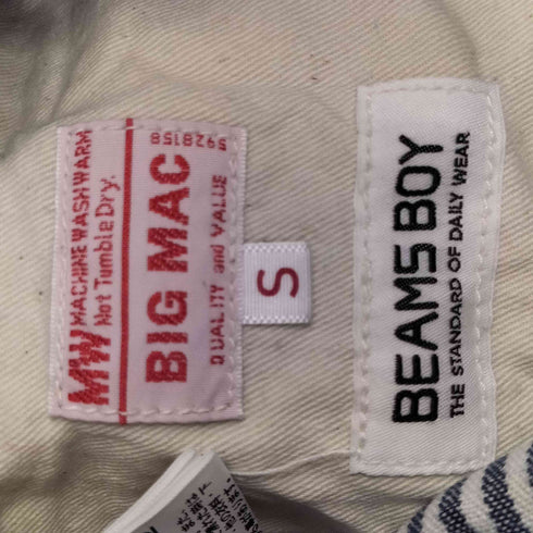 ビームスボーイ BEAMS BOY ヒッコリーストライプパンツ メンズ JPN:S