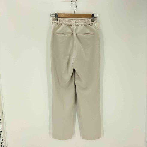 ミラオーウェン Mila Owen 後ろゴムセンタープレステーパードパンツ レディース 0