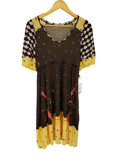ツモリチサト TSUMORI CHISATO フクロウ デザインワンピース レディース JPN:2