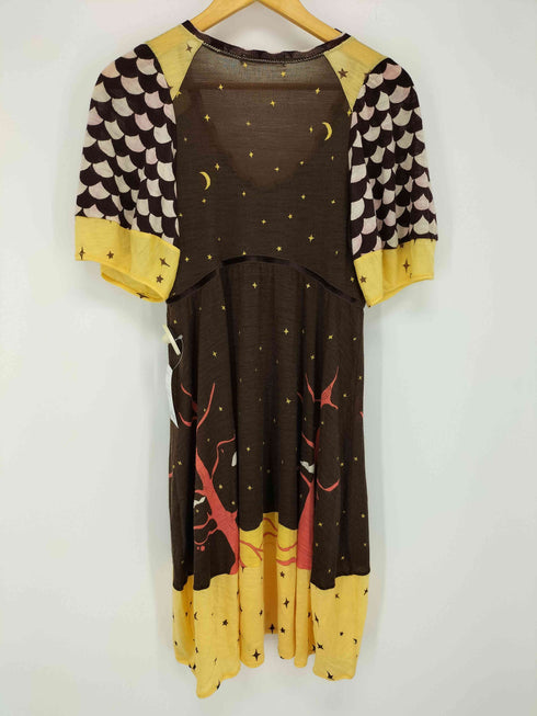 ツモリチサト TSUMORI CHISATO フクロウ デザインワンピース レディース JPN:2