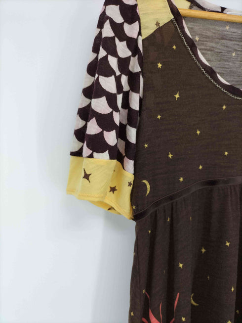 ツモリチサト TSUMORI CHISATO フクロウ デザインワンピース レディース JPN:2