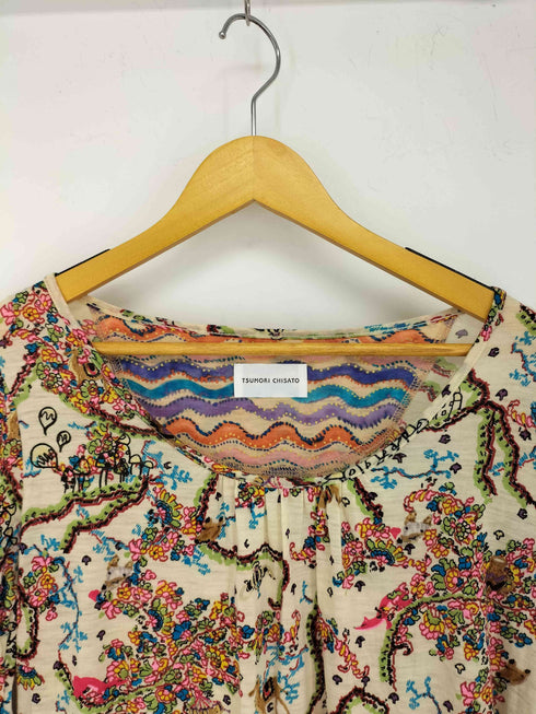 ツモリチサト TSUMORI CHISATO 総柄チュニックワンピース レディース JPN:2