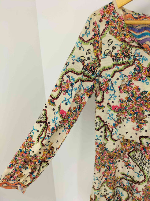 ツモリチサト TSUMORI CHISATO 総柄チュニックワンピース レディース JPN:2