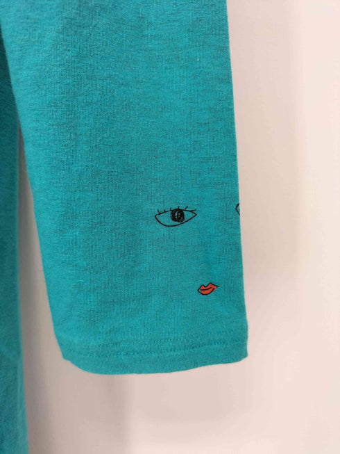 ツモリチサト TSUMORI CHISATO 袖プリントチュニックワンピース レディース JPN:2