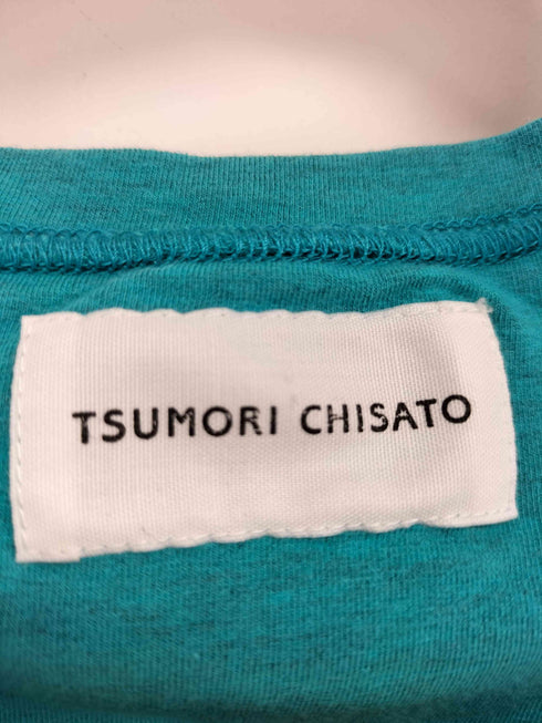 ツモリチサト TSUMORI CHISATO 袖プリントチュニックワンピース レディース JPN:2