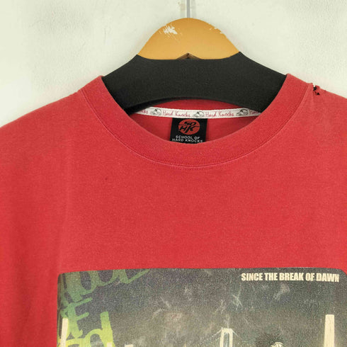90s SCHOOL OF HARD KNOCKS プリント S/S Tシャツ メンズ import:M