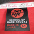 90s SCHOOL OF HARD KNOCKS プリント S/S Tシャツ メンズ import:M