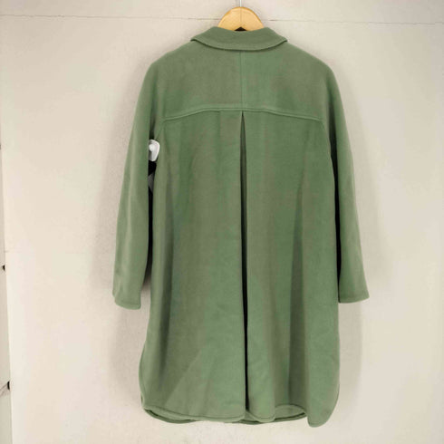 アルマーニコレツィオーニ ARMANI COLLEZIONI カシミヤ混 比翼 ジップアップコート レディース EUR:42