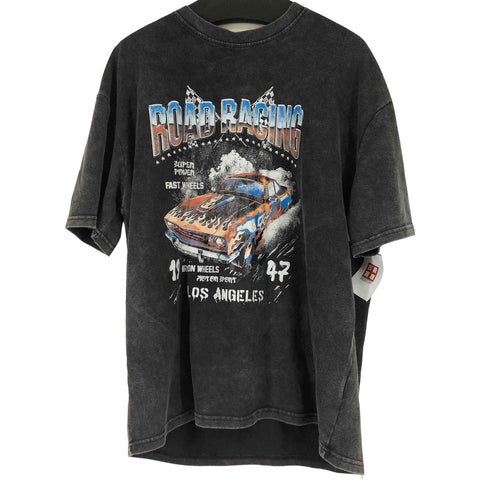 MANFINITY プリント S/S Tシャツ レディース JPN:L