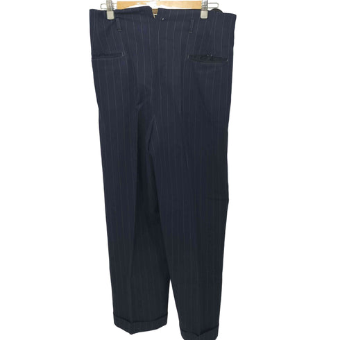 talon 30-40S vintage レーヨンギャバ 2タック ワイドストレートスラックス メンズ