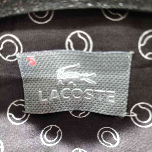 ラコステ LACOSTE L/S フロントロゴ刺繍 総柄シャツ メンズ 5