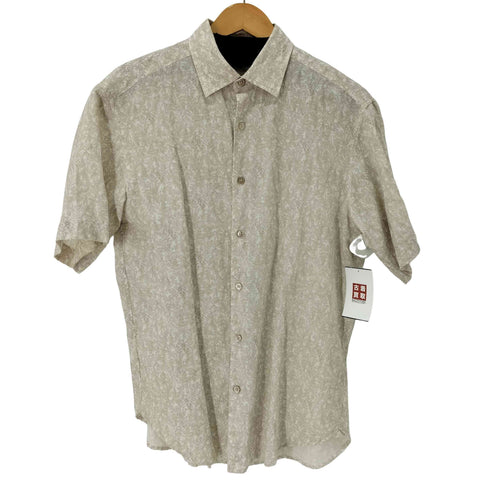 マッキントッシュ ロンドン Mackintosh LONDON コットンリネン S/S 総柄シャツ メンズ import:M